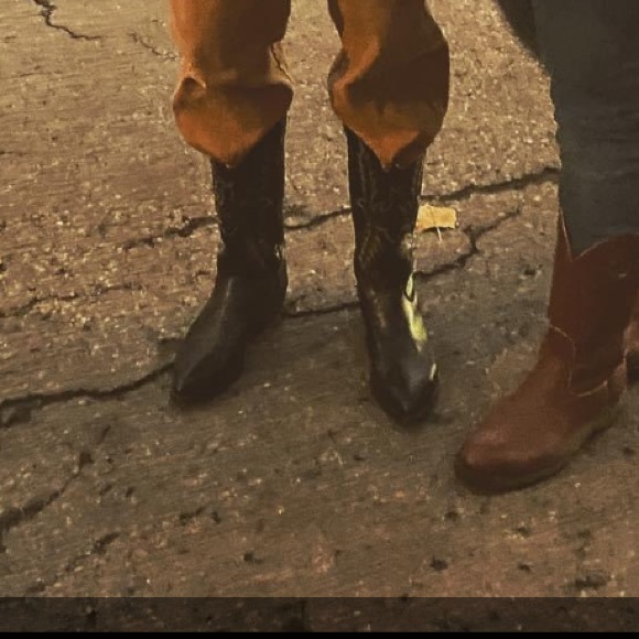 Men's Tony Lama Handmade Leather Vaquero Cowboy Boots - Picture 13 of 13